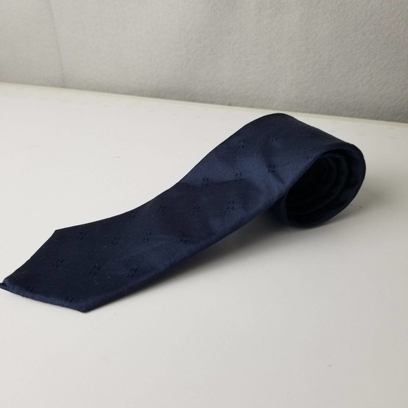 Blue Light Other - Men's Stringbeans Classic Solid Blue Necktie Tie Silk